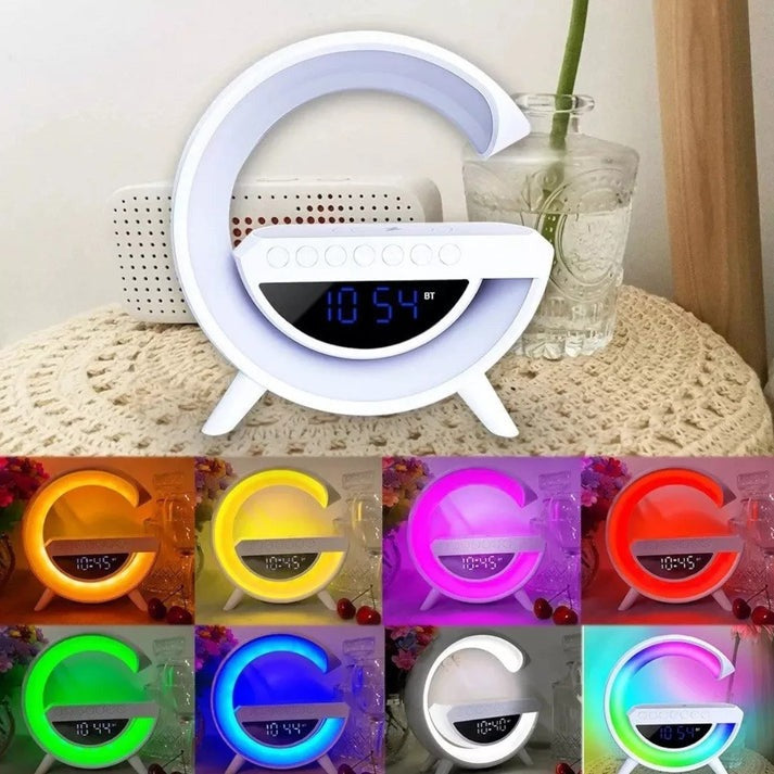 Lampara Parlante Bluetooth Luz G Rgb