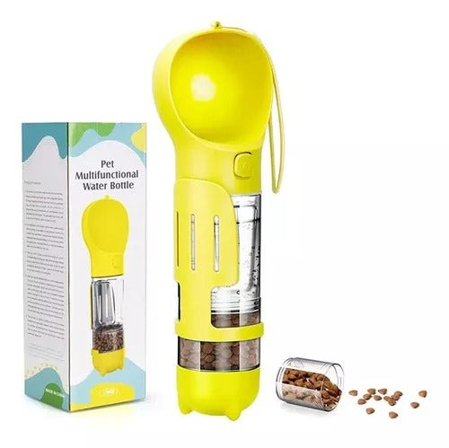 Botella De Agua Para Perros 3 En 1, Mul